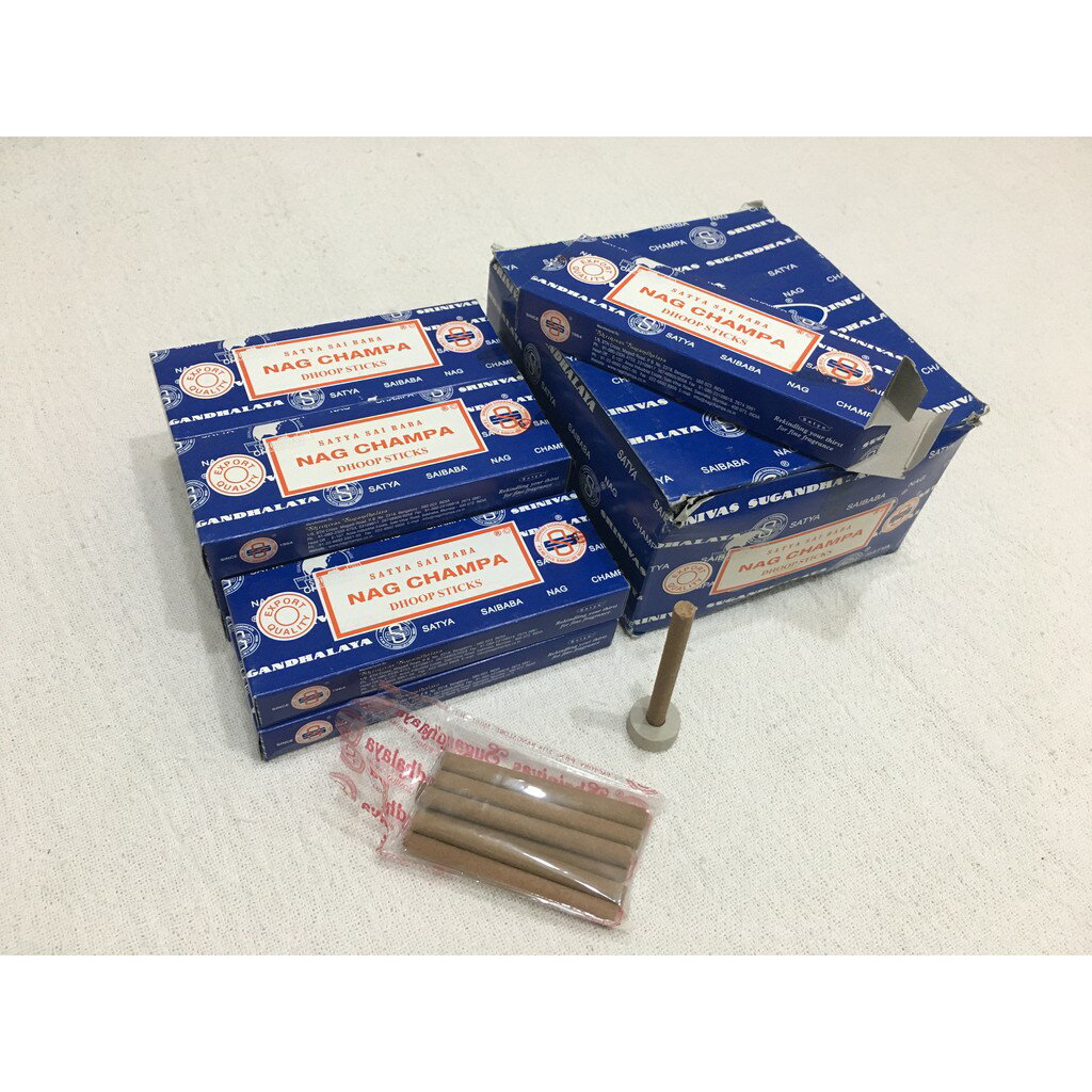 [綺異館] 印度香 賽巴巴香 SATYA SAIBABA NAG CHAMPA 柱香