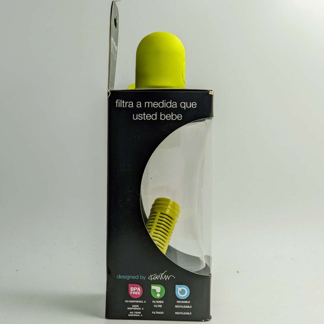 Water Bobble Sport Filtered Water Bottle 540ml (18.5oz) 隨身淨水過濾水瓶健身運動水壺 _TC0 dd