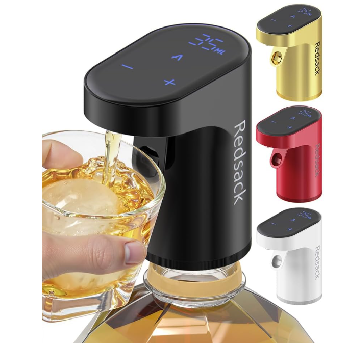 (4色) Redsack 便攜式飲料分配器 出酒器 智慧定量酒器 定量葡萄酒分液器  禮物 日本代購