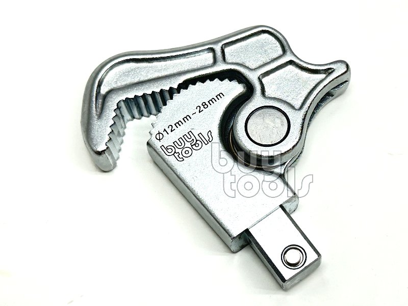 BuyTools-扭力板手替換接頭,自動管鉗式活動開口12~28mm,圓管,水管,鋼筋續接器快速扳手,臺灣製造「含稅」