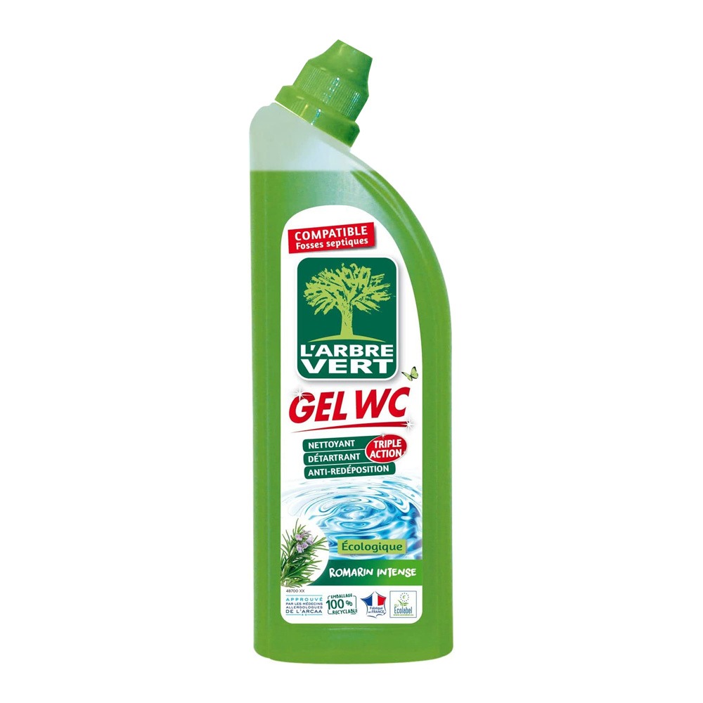 L'ARBRE VERT 浴室廁所清潔劑 迷迭香味WC GEL ROSEMARY #28755【299免運領券再享折扣】