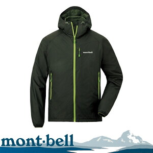 【Mont-Bell 日本 男款 LIGHT SHELL PARKA 連帽風衣《深橄綠》】1106645/外套/夾克/保暖外套