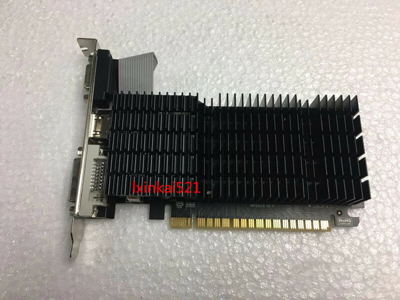 昂達GT710典范1GD3靜音版 GT710 2g PCIE高清獨立顯卡1G 靜音顯卡