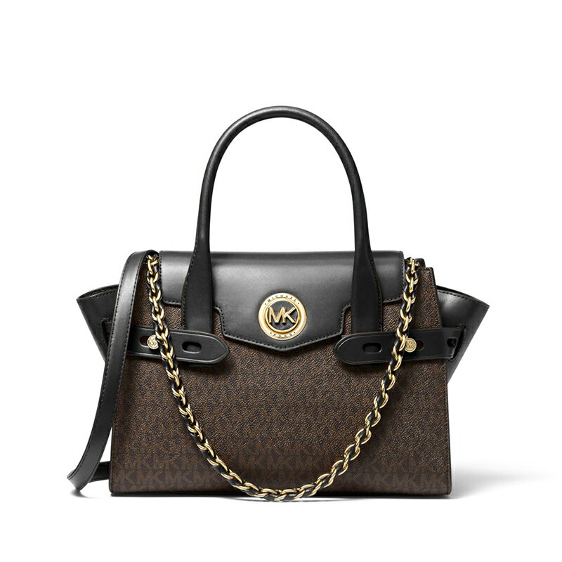 精選★MICHAEL KORS Carmen 小號徽標皮革腰帶挎包女士手提包斜跨包 斜背包 30S0GNMS1B   ~【夏日美包★菲尼斯 國際精品↘3折起】