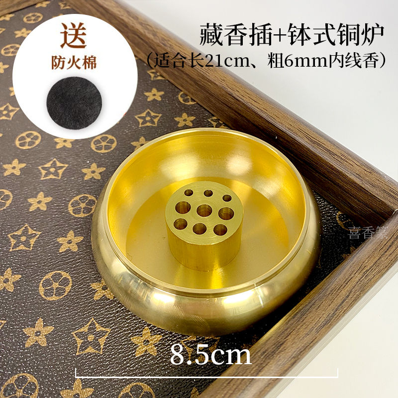 香炉 茶道薫香炉 香道具 工芸品 置物 銅製 六角炉 香炉 茶道 書房香炉