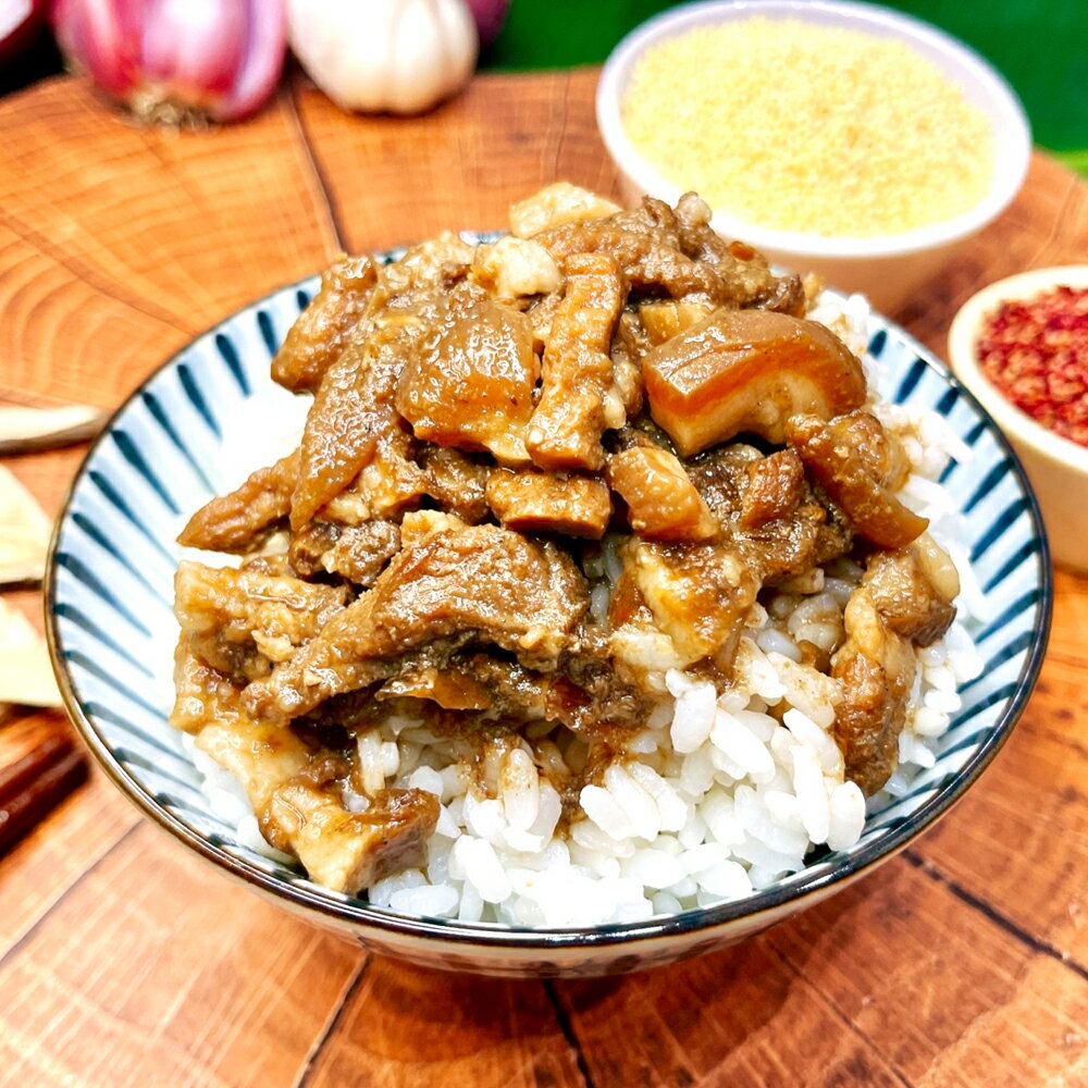 來竈手作冷凍料理包《經典魯肉拌醬》一包/350g