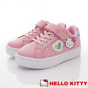 卡通-Hello Kitty2021春夏休閒鞋系列-721015粉(中大童段)