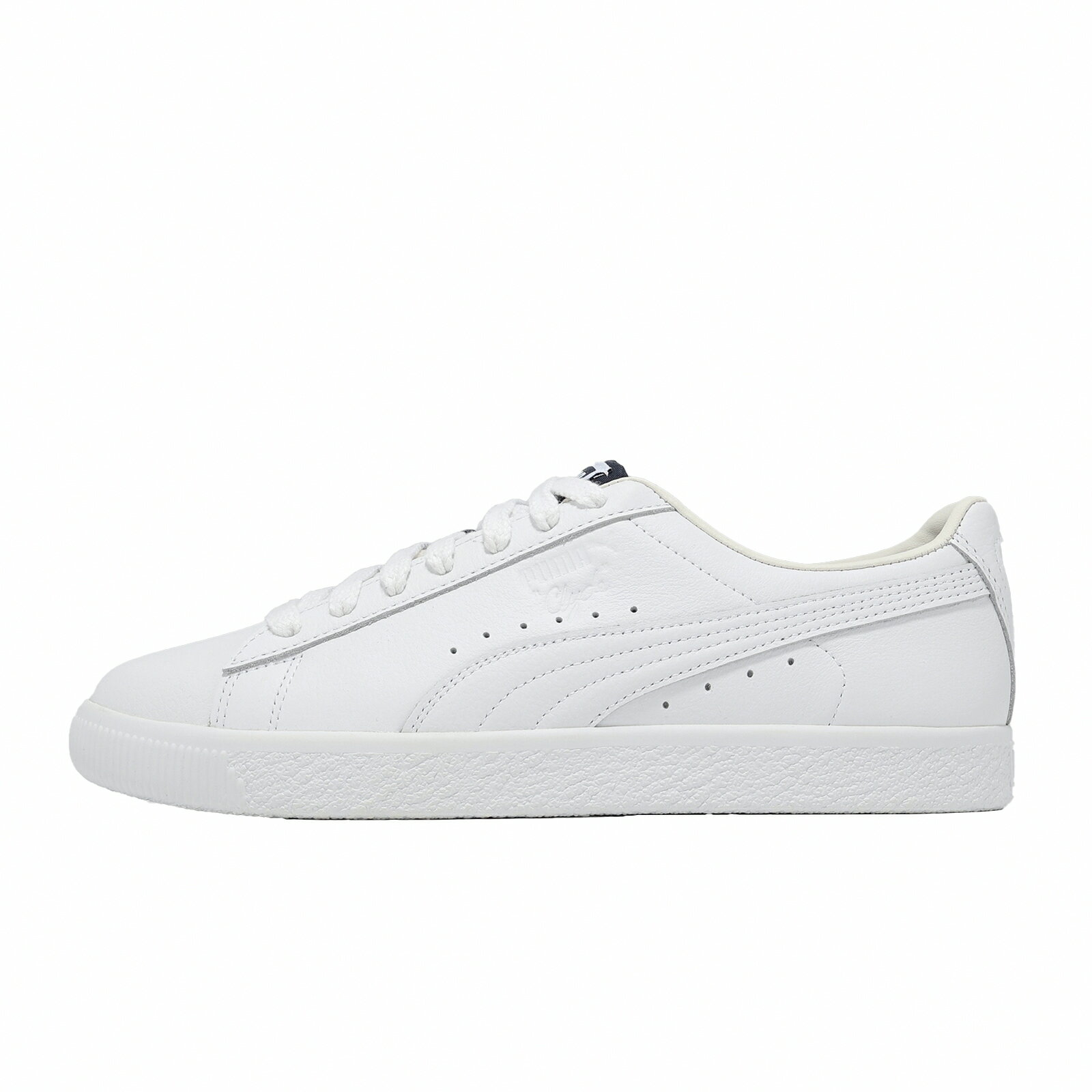 Puma 休閒鞋 Clyde Varsity II 男鞋 女鞋 白 小白鞋 百搭 皮革 396491-02