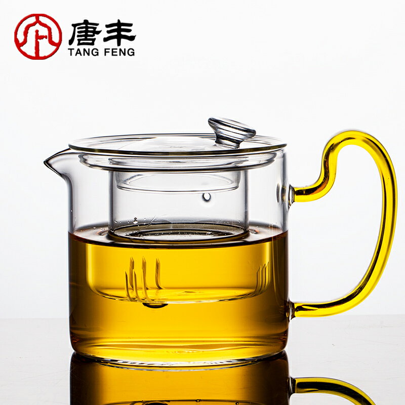 唐豐玻璃茶壺家用茶具泡茶壺花茶壺開水壺燒水壺燒茶壺電熱煮茶壺