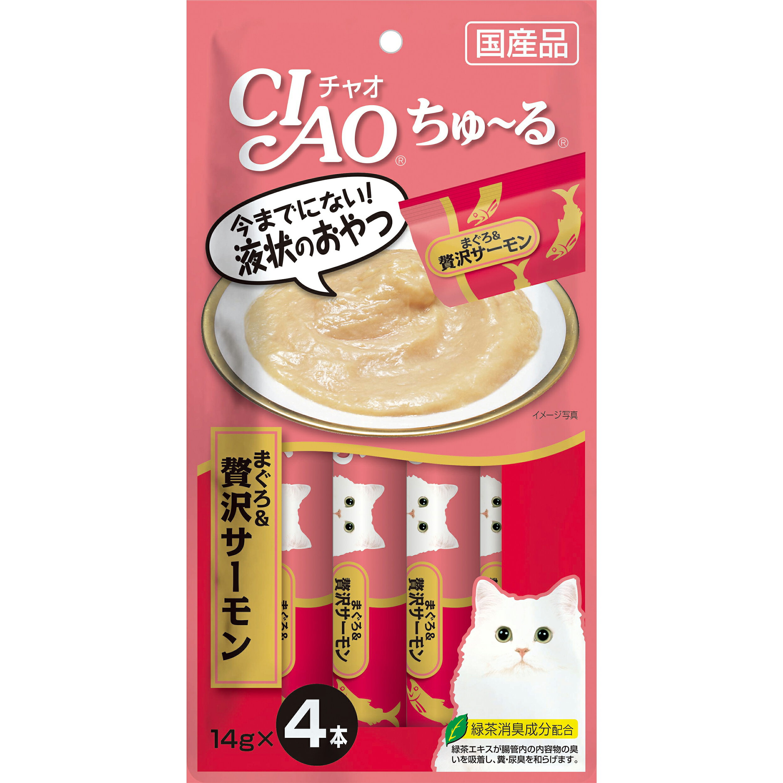 CIAO 啾嚕肉泥 鮪魚鮭魚*4入