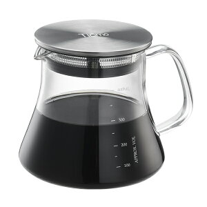 🌟現貨附發票🌟TIAMO 不鏽鋼蓋耐熱玻璃壺400ML HG2188 咖啡下壺 咖啡壺 分享壺 花茶壺 雲朵壺 公杯壺