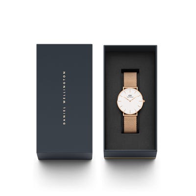 帝安諾-實體店面 Daniel Wellington DW 米蘭錶帶 白面 手錶 36MM DW00100305【APP下單享4%點數】