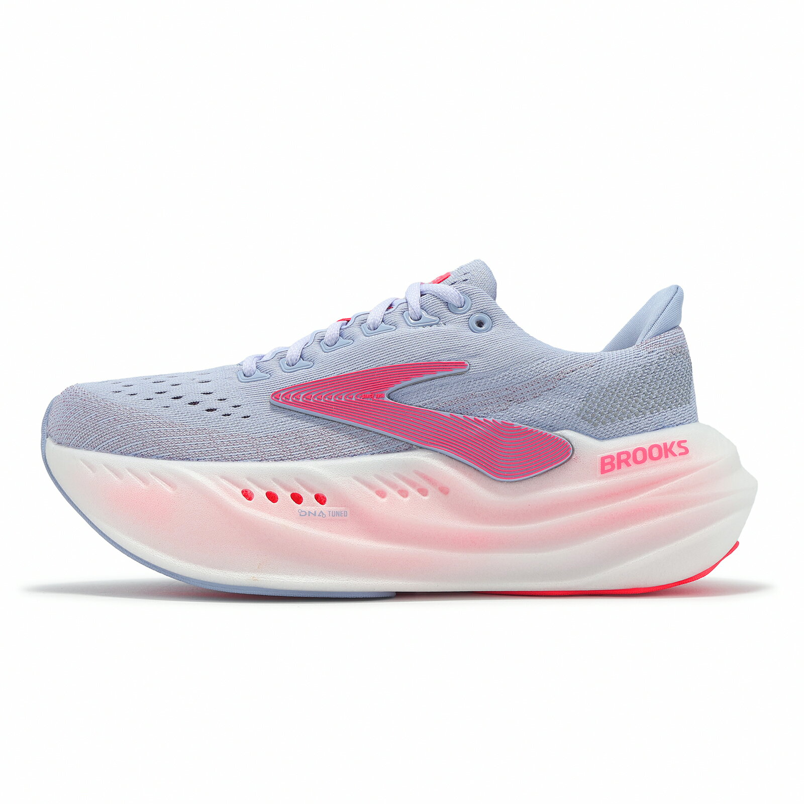 Brooks 慢跑鞋 Glycerin Max 女鞋 紫 粉紅 甘油極致系列 厚底 氮氣中底 緩衝 運動鞋