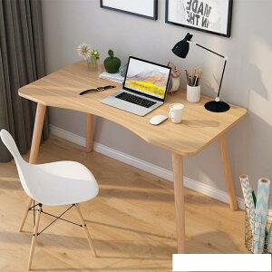 北歐書桌電腦桌臺式家用辦公桌學生簡約現代臥室寫字桌簡易小桌子