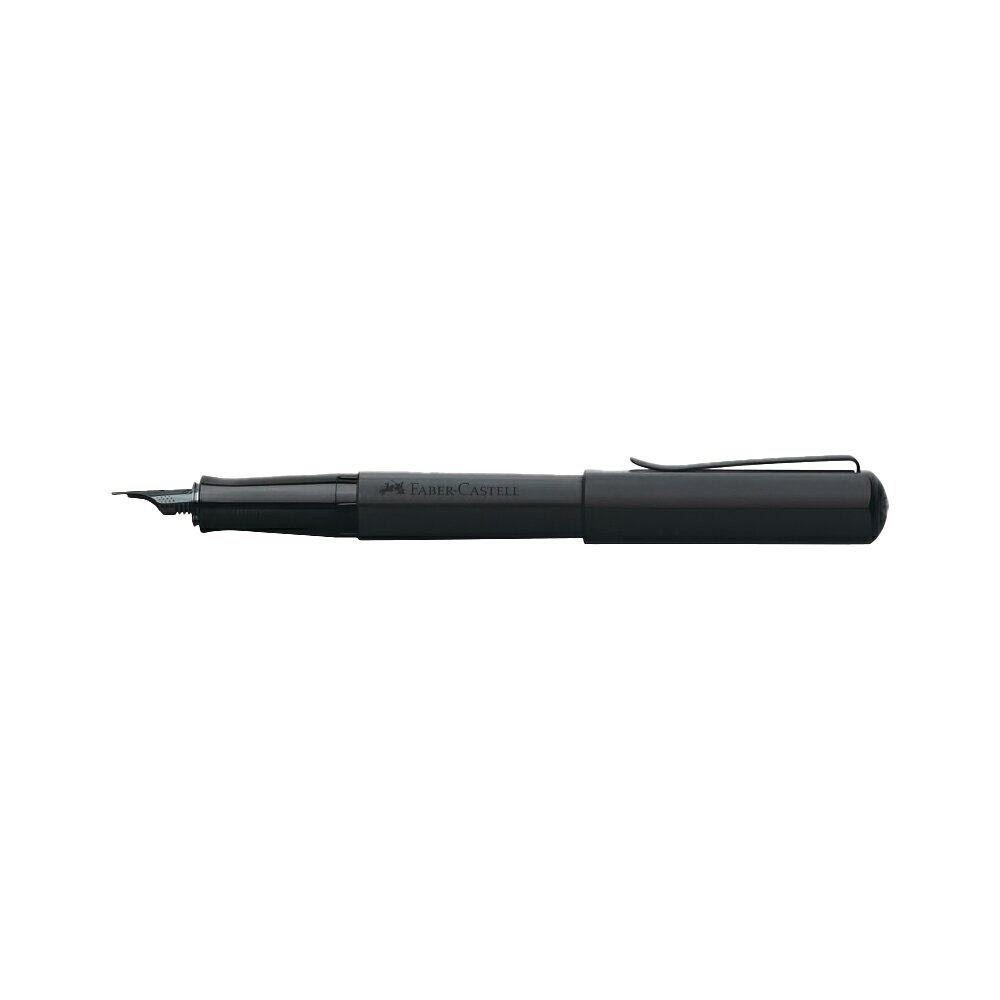 FABER-CASTELL 輝柏 HEXO系列 霧黑 F筆尖 鋼筆 /支 150571