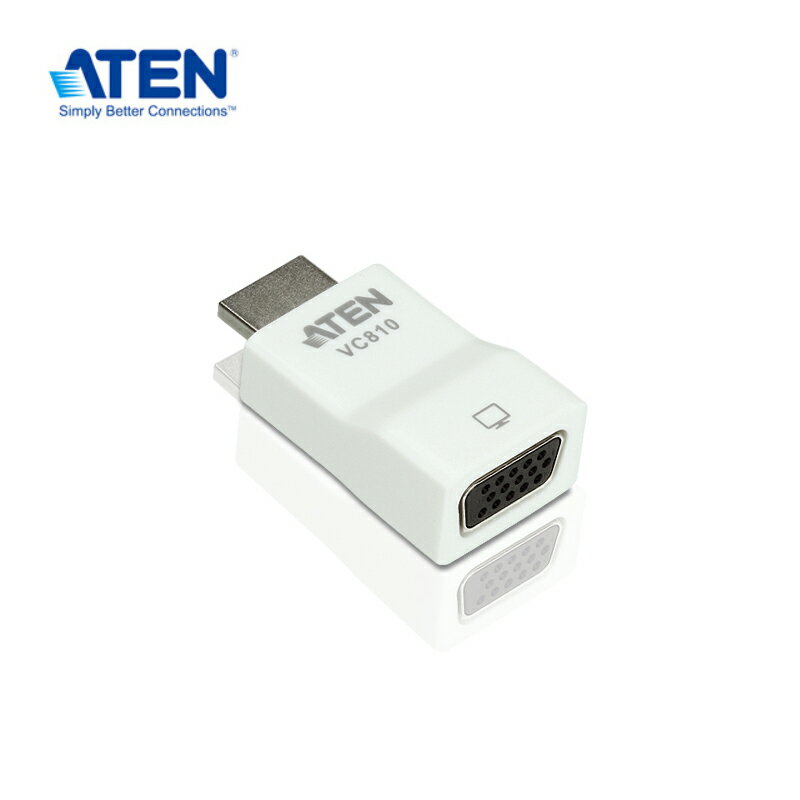 【預購】ATEN VC810 HDMI轉VGA視訊轉換器