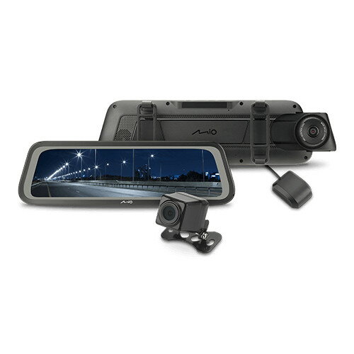 送32G卡『 Mio MiVue R750D 』行車記錄器/雙鏡星光級全屏觸控式電子後視鏡+GPS測速器/區間測速/倒車顯影/前後雙鏡頭/保固3年