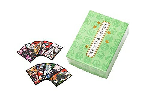 日本【刀劍亂舞 添華】日版 傳統紙牌 花牌 花札 桌上遊戲組 桌遊 過年團聚【小福部屋】 1