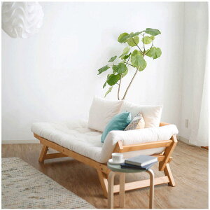 北歐日式可折疊沙發床兩用全實木雙人客廳多功能單人小戶型科技布