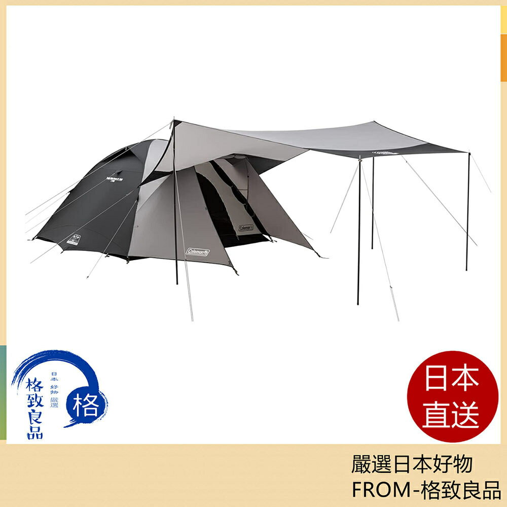 【日本直送！快速發貨！】 Coleman 4-6人圓頂帳IV 附天幕 限定 Tough Wide Dome IV/300