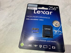 Lexar 雷克沙512g 512gb 633x microSD A2記憶卡 記憶卡全系列 lexar 64G下單