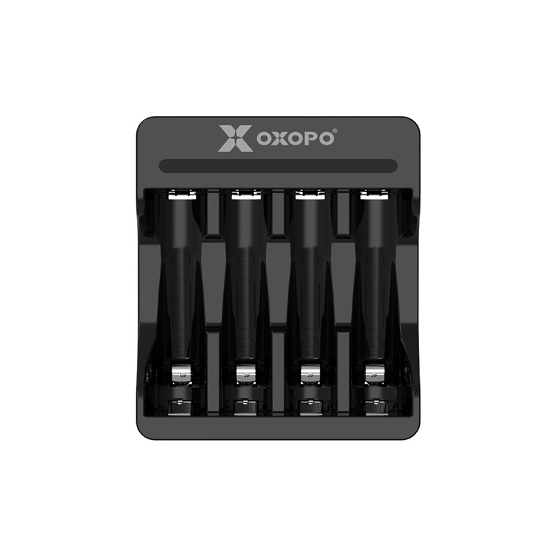 《OXOPO》CL4-II 3號 / 4號 1.5V 充電鋰電池專用 四槽充電器