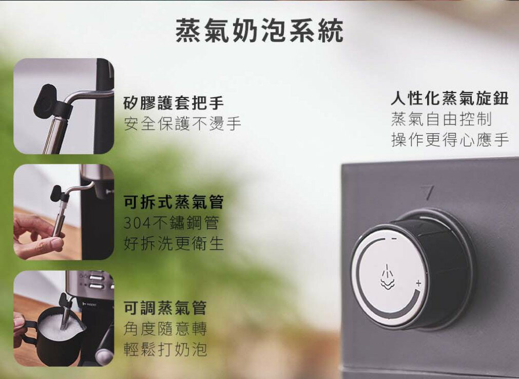 【贈俏皮保溫瓶】Princess 荷蘭公主典藏半自動義式+美式二合一咖啡機 249409 6