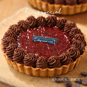 【LS手作甜點】比利時巧克力野莓塔(8吋)