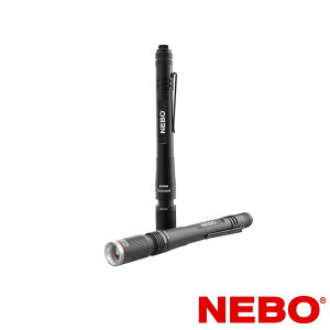 【NEBO】 Inspector高亮度防水筆型手電筒-彈性供電-盒裝 NE6810TB