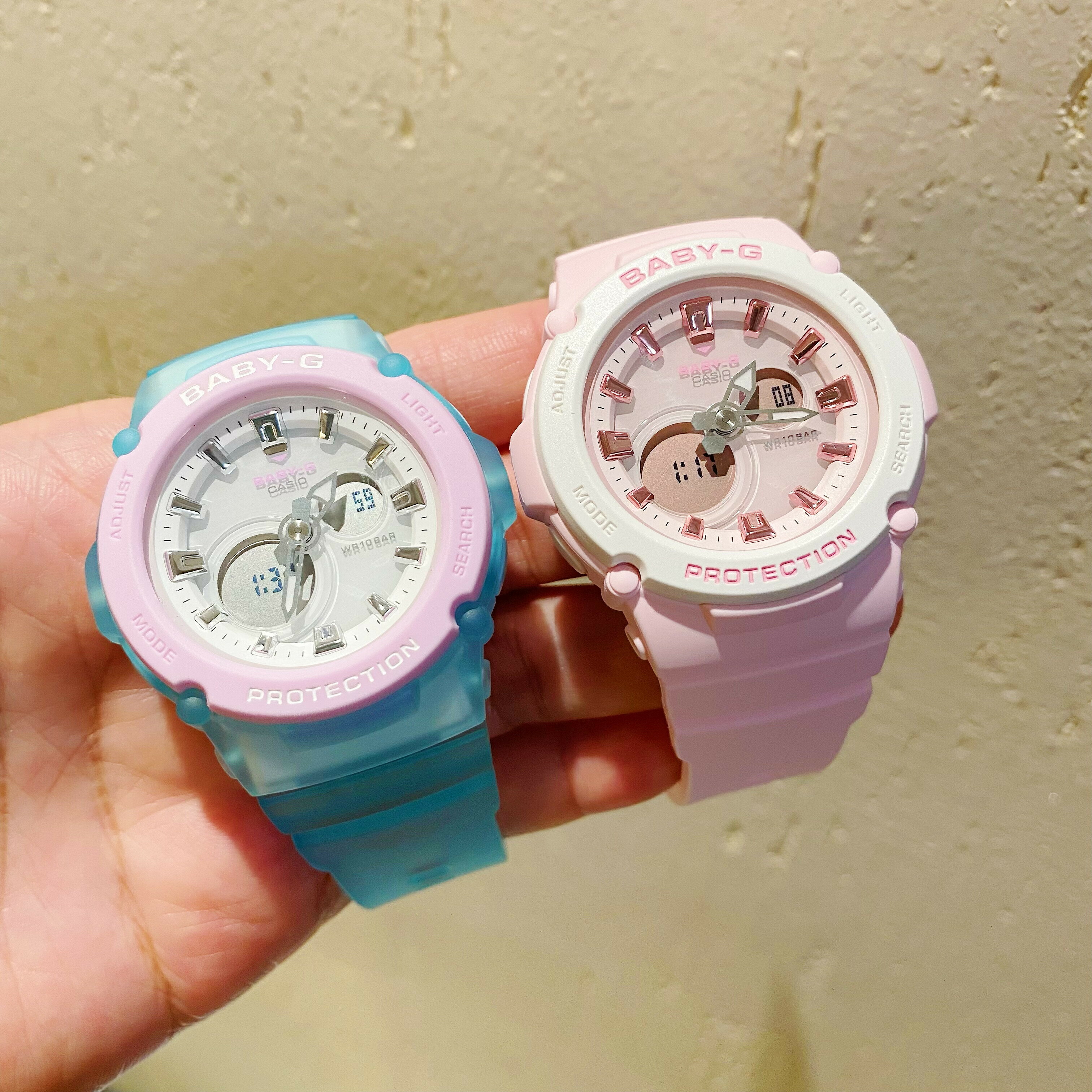卡西歐BABY-G運動防水冰淇淋配色手錶女BGA-270-2A/4A/1A 250 275【北歐居家生活】
