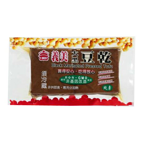 義美大黑豆乾220g【愛買冷藏】