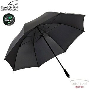 德國[EuroSCHIRM] 全世界最強雨傘品牌 Birdiepal Lightflex / 輕盈高爾夫球傘(黑)《長毛象休閒旅遊名店》