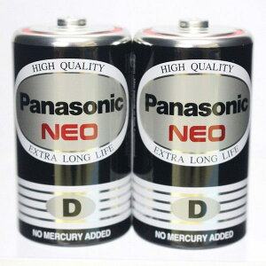Panasonic 國際牌 1號碳鋅電池 乾電池 (2入/組)