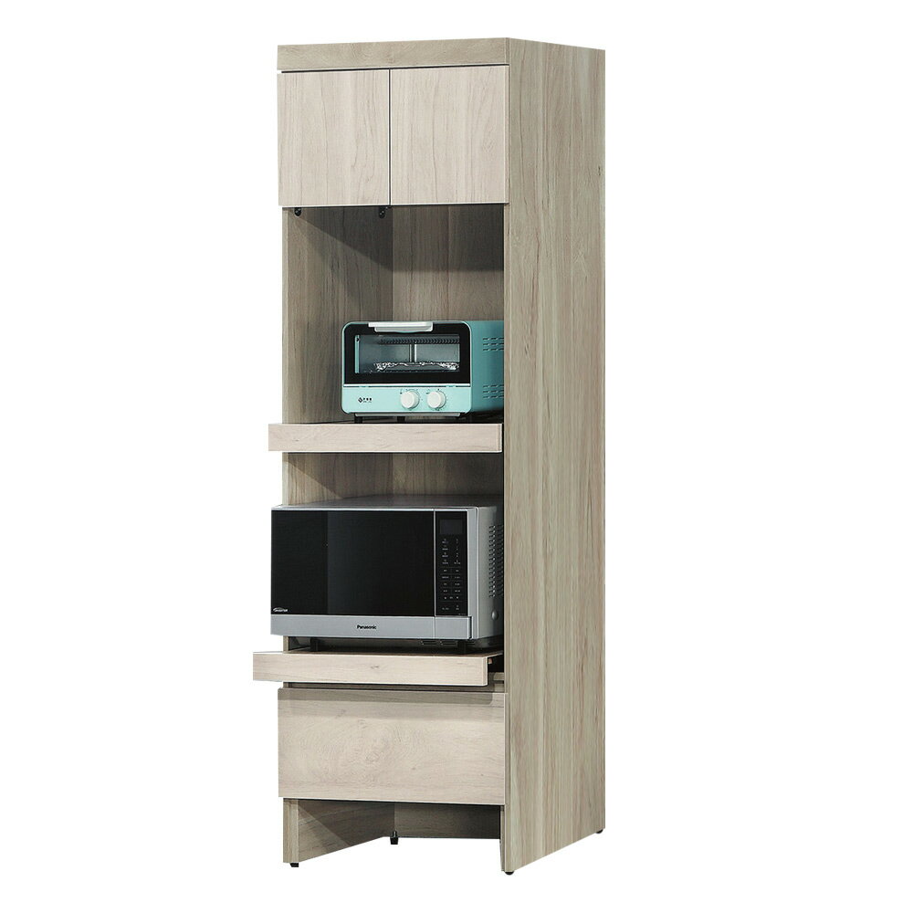 APP下單享點數9%｜【綠家居】路凱雙色2尺二門單抽雙拉盤高餐櫃/電器櫃| 綠家居直營店| 樂天市場Rakuten