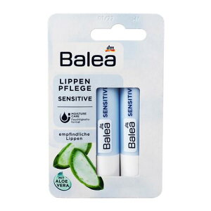 德國 Balea 無色蘆薈保濕敏感護唇膏(4.8gx2入)『Marc Jacobs旗艦店』D374288
