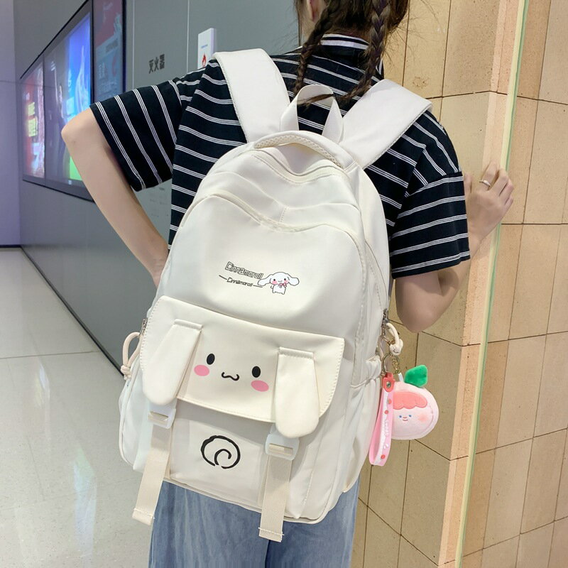 開學季新款學生書包韓版可愛小兔子少女背包大容量肩負護脊雙肩包204