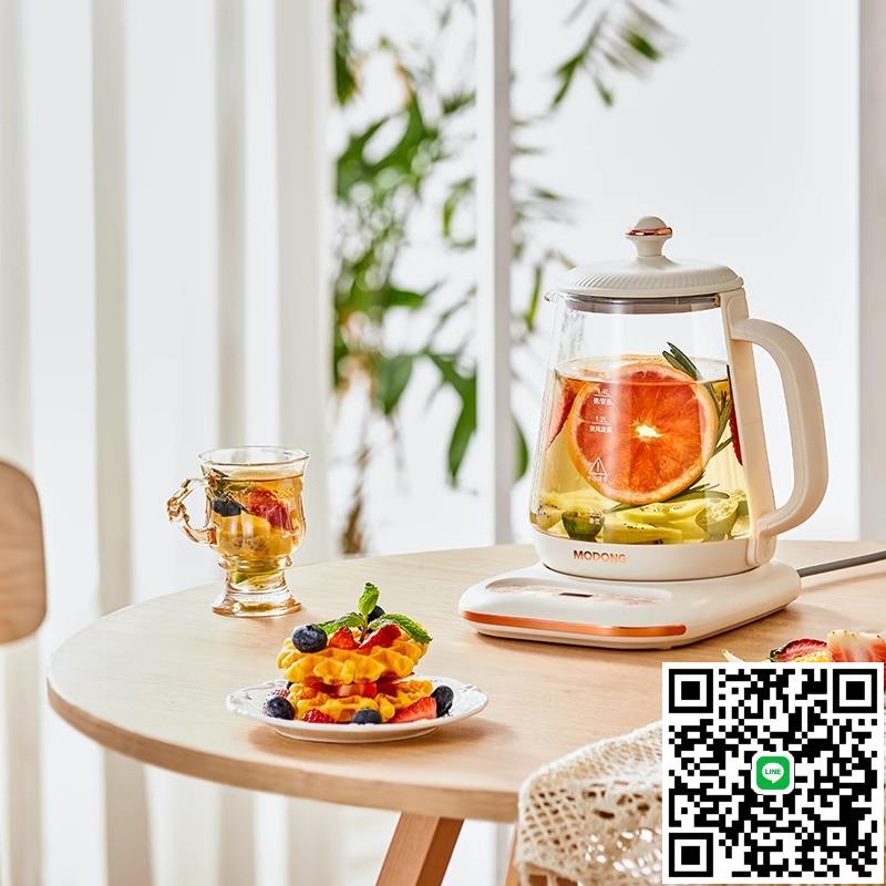 出口110V養生壺家用宿舍小型養生茶壺花茶果茶全自動保溫熱水壺