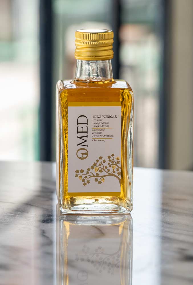 《AJ歐美食鋪》O-Med 夏多內葡萄酒醋 250ml 酒醋 Chardonnay Vinegar