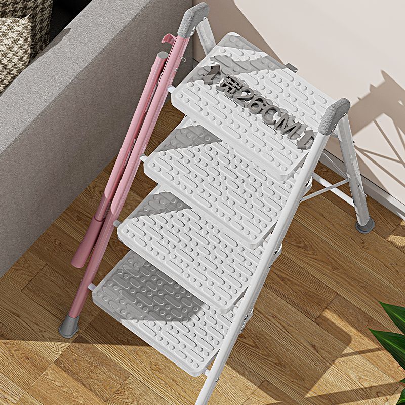 免運 家用梯子 小型 加厚結實 凳梯兩用 折疊伸縮悍本扶手家用梯子中老年安全加寬大踏板可折疊二三四五步人字梯