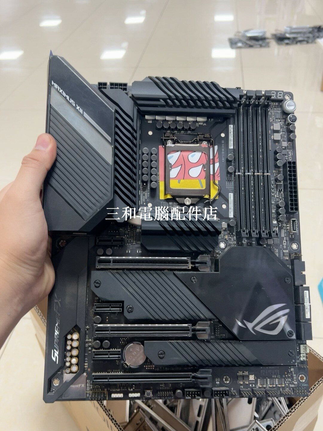 華碩 ROG MAXIMUS XII HERO WIFI 主機板 實拍圖 所見即所得 當天發貨 官方質保 店鋪保固