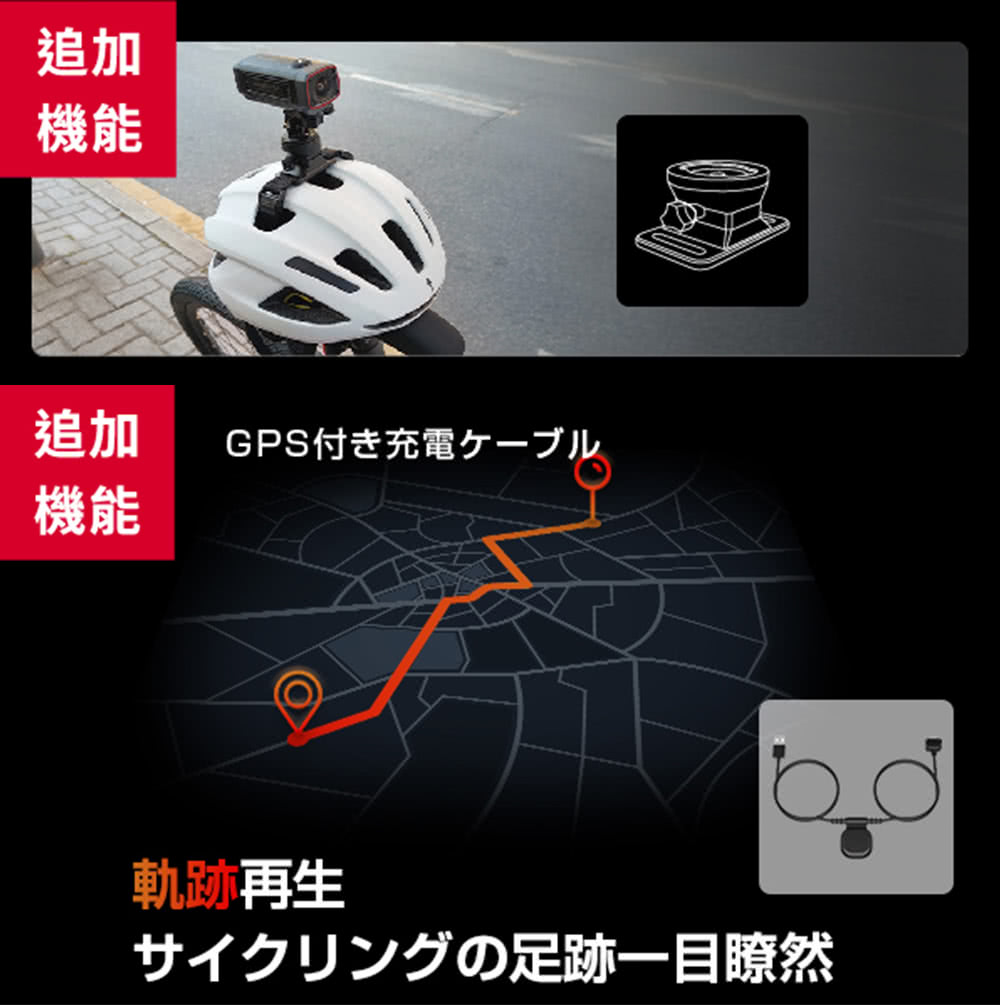 AKEEYO 710S 4K 機車-腳踏車-運動多功能行車紀錄器＋32G記憶卡 7