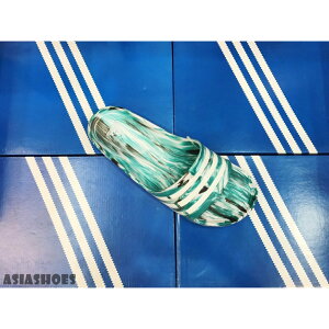 帝安諾-ADIDAS DURAMO SLIDE 一體成形 防水 輕量 拖鞋 潑墨 黑綠 S77982【APP下單享4%點數】