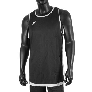 Asics Apparels [2063A255-100] 男 籃球背心 訓練 運動 吸濕 快乾 輕量 舒適 雙面 黑