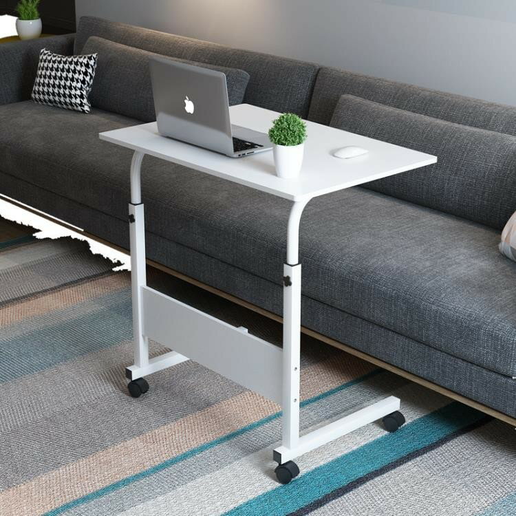 電腦桌懶人床邊桌台式家用簡約書桌宿舍簡易床上小桌子可行動升降ATF