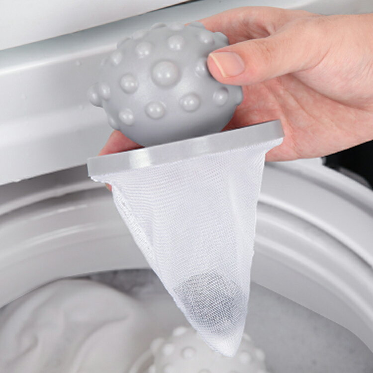 PS Mall 【J3113】 洗衣機漂浮濾毛器 洗衣過濾網 洗衣機除毛器 洗衣網 洗衣袋