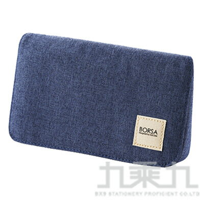 ELECOM 收納POUCH休閒風(M) ELBMAGP05 藍【九乘九購物網】