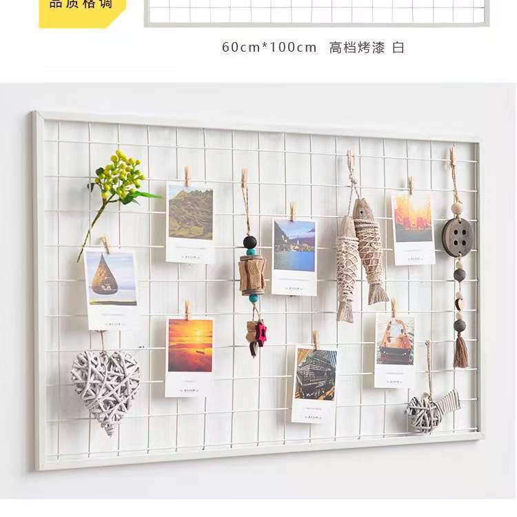 快速出貨 公司貨 超市掛網小商品展示架飾品擺放網格展櫃裝飾網收納壁掛式鐵藝