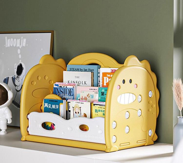兒童書架桌面置物架寶寶繪本收納架臥室飄窗書架落地小型簡易【摩可美家】
