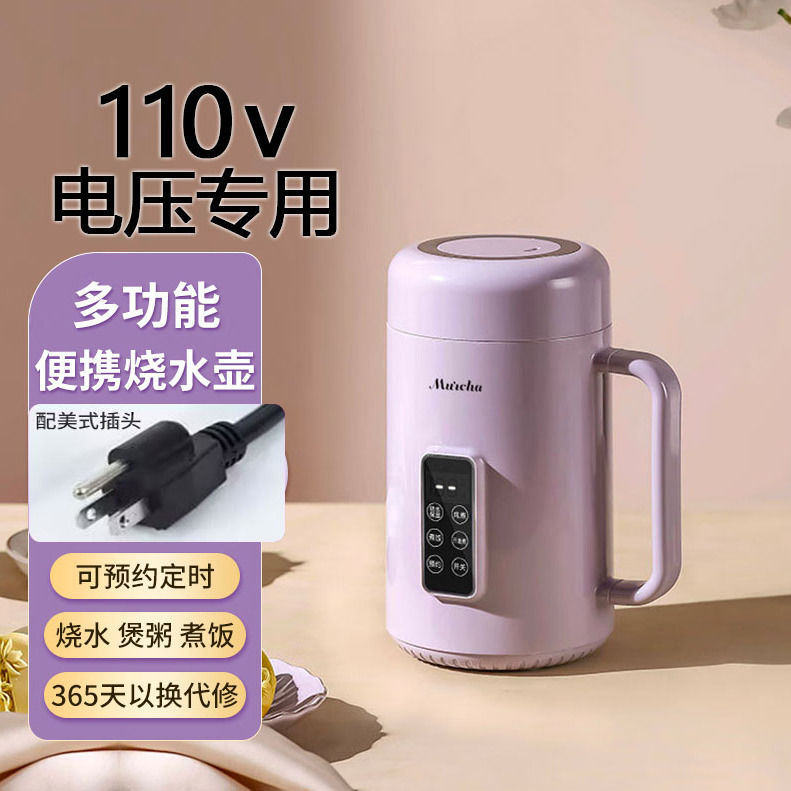 110v摩茶電燉鍋家用小型煲湯鍋便攜式煮粥神器多功能熬粥專用鍋