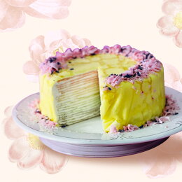 薰衣草彩虹千層蛋糕6吋